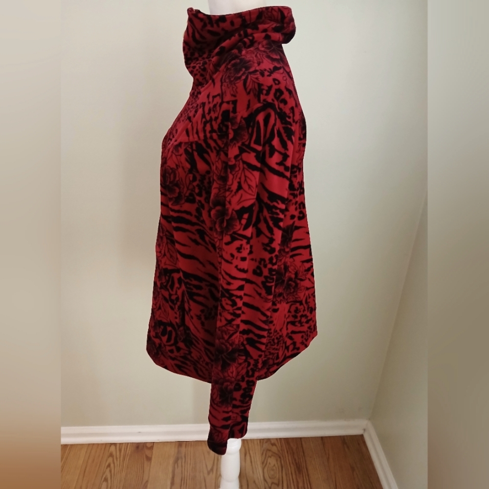 2/$15 Style & Co Sport Zip Funnel Neck Jacket - Picture 2 of 5